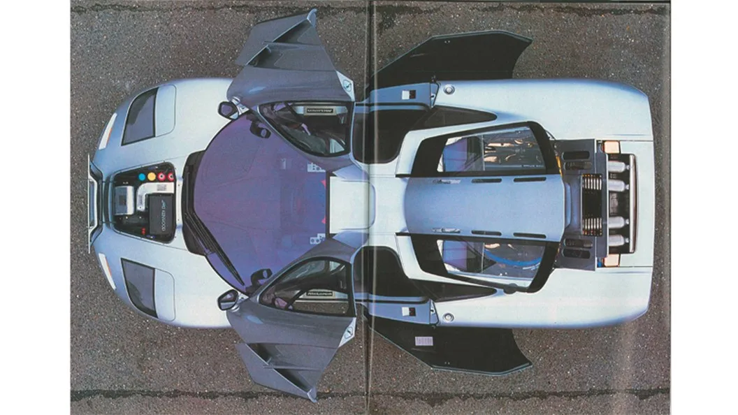 Fourth spread of Car Magazine's original F1 test.